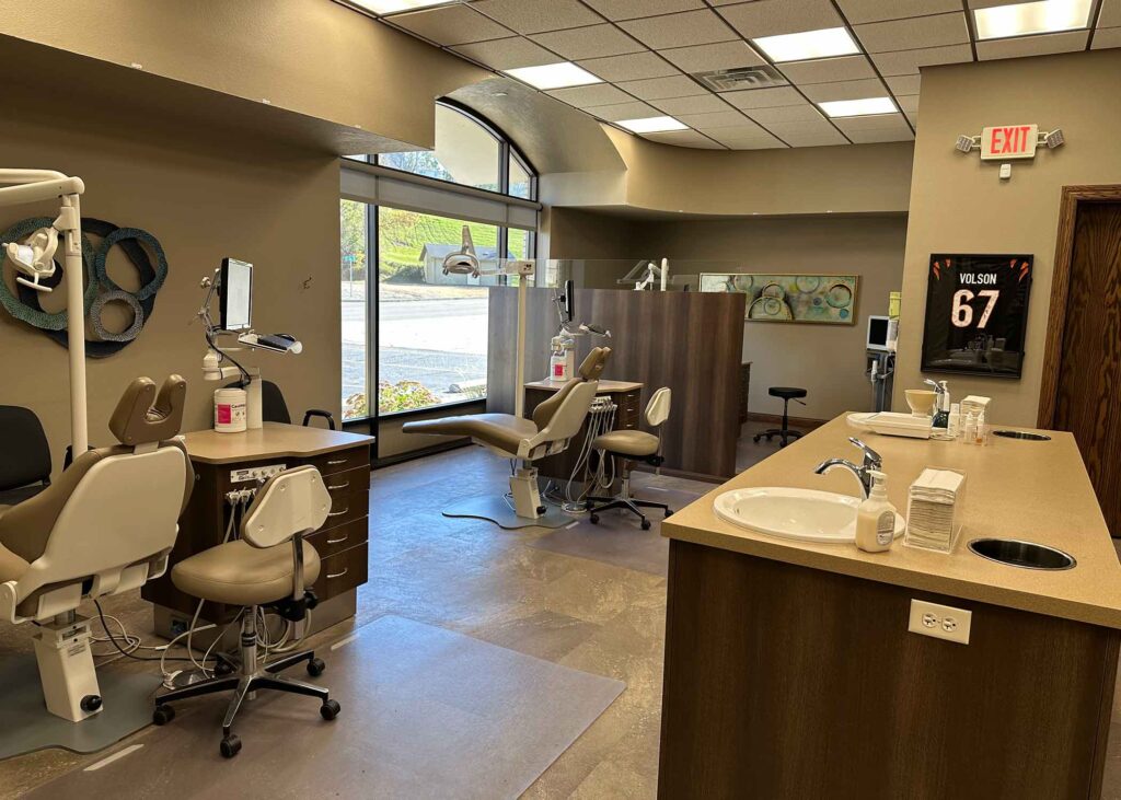 Burckhard Orthodontic office photo treatment bay